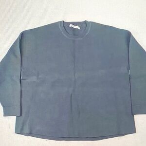 MM Lafleur Slate Crew Neck Sweater